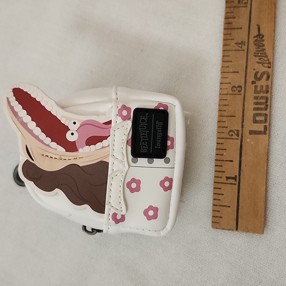 Loungefly Beetlejuice Sandworm Mini    Backpack Keychain Charm - Picture 9 of 16